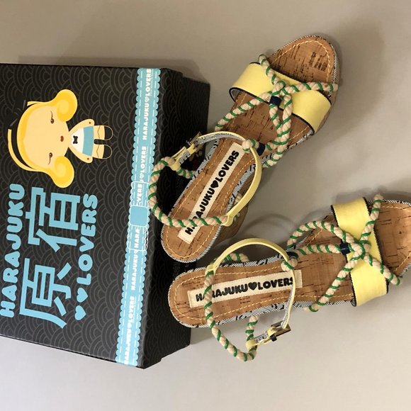 Harajuku Lovers - summer sandles - sz. 8.5 - Picture 2 of 5